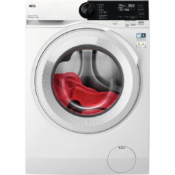 Lavadora carga frontal - AEG Series 6000 LFR6214O2B, 10 kg, 1,400 rpm, Blanco